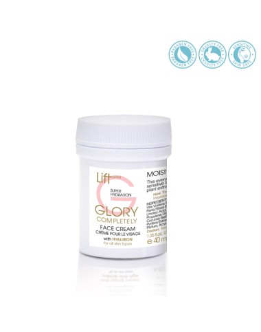 MOISTURIZING FACE CREAM WITH HYALURON 40 mL MOISTURIZING FACE CREAM WITH HYALURON 40 mL